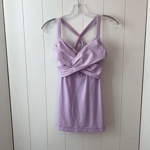 Lululemon Wrap It Up Tank Shelf Bra